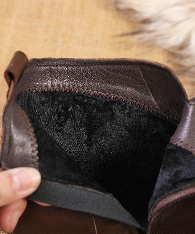 Benoit | Women's Square Toe Block Heel Ankle Boots