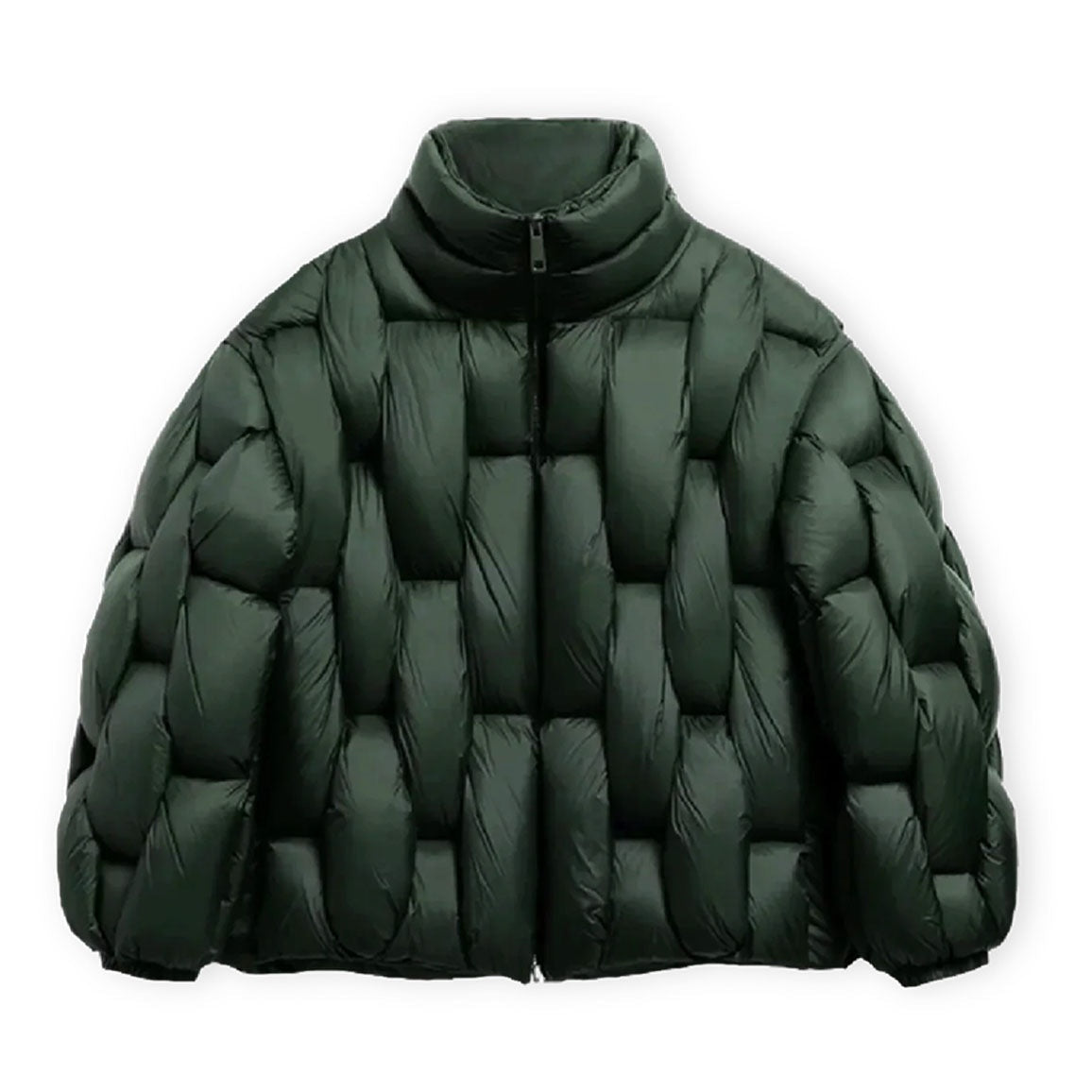 Natalia | Women's Oversized Winter Puffer Jacket Stand Collar Zip Up