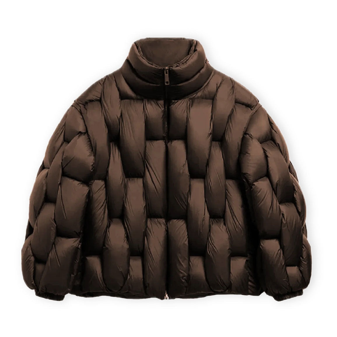 Natalia | Women's Oversized Winter Puffer Jacket Stand Collar Zip Up