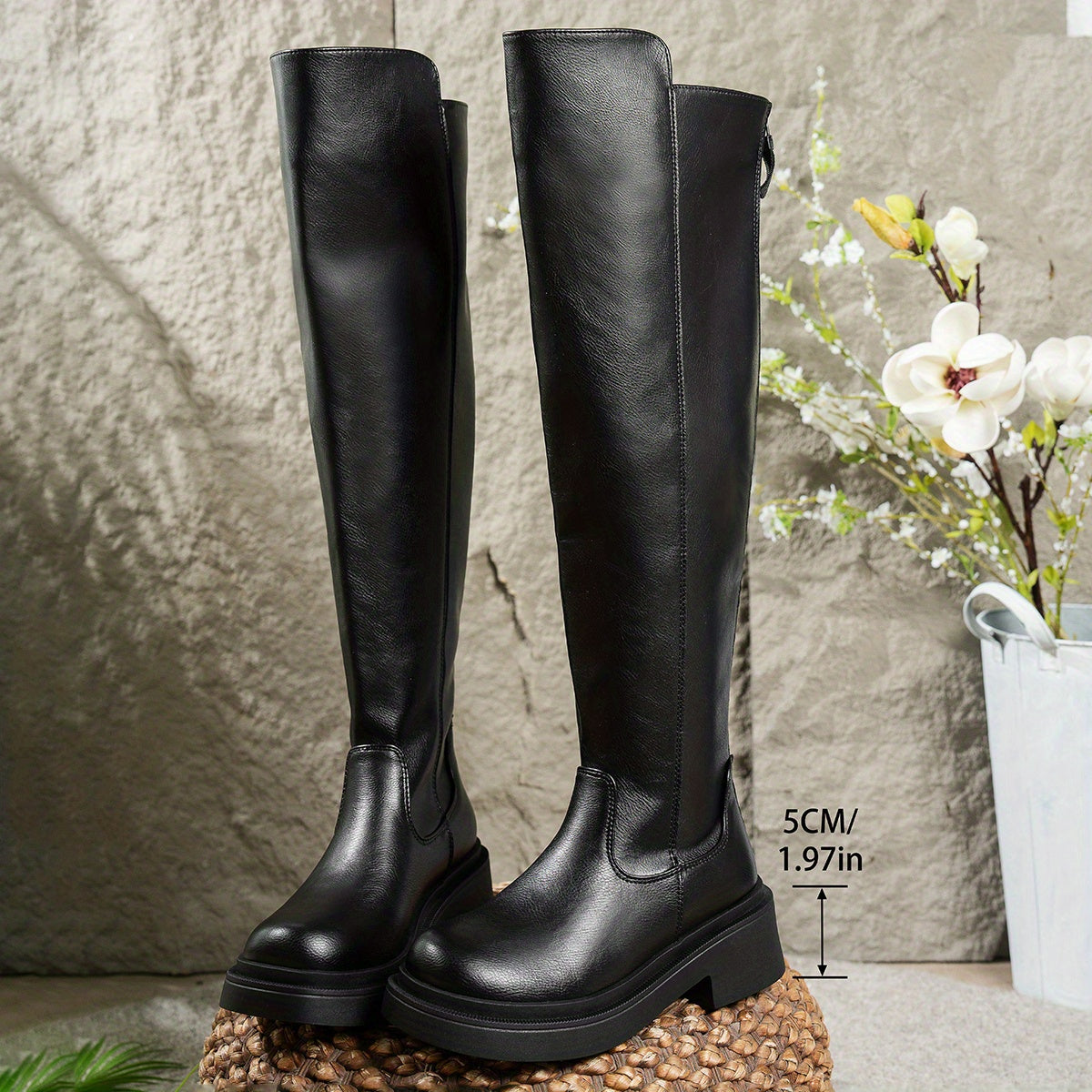 Aurora | Flat Over-The-Knee Knee-High Boots