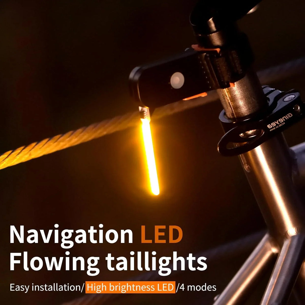 Bicycle Rear Light | Ultra-Bright LED & Weatherproof