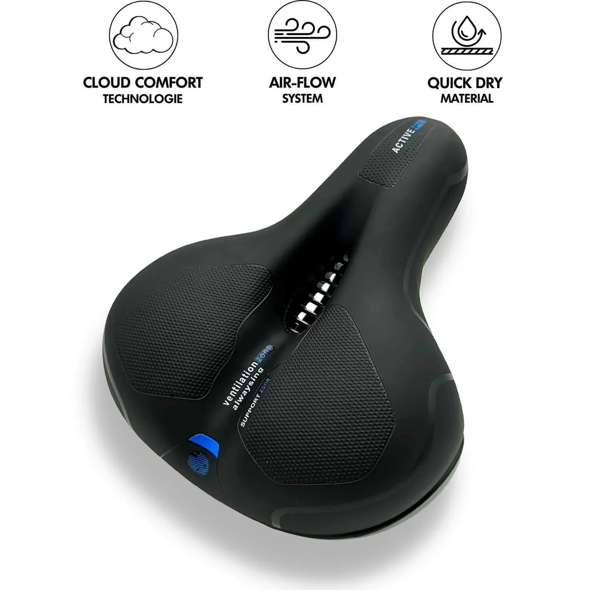 Bike Saddle | Orthopedic, Breathable & Water-Repellent