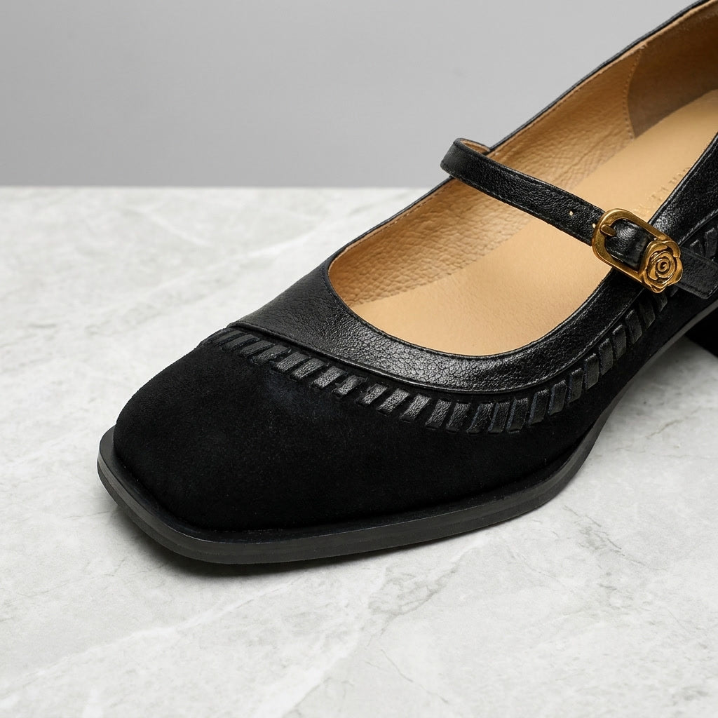 Eloise Leather Heels