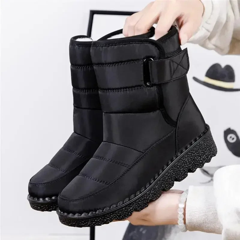 Bettina | Quilted Style Mid-Calf Boots