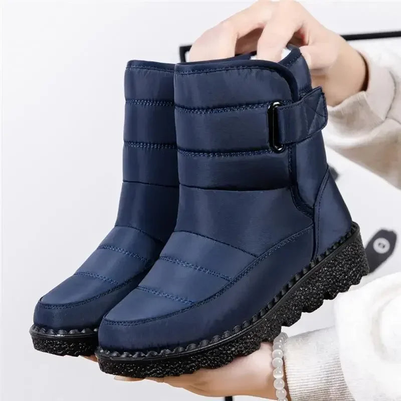 Bettina | Quilted Style Mid-Calf Boots