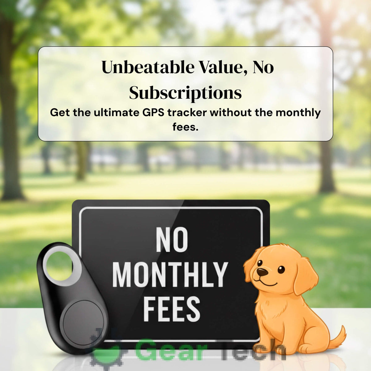 Bluetooth Pet Tracker with Keyring Real-Time GPS Location Tracking Tag