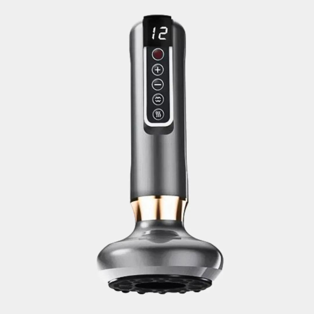Body Sculpting Device | Red Light Therapy, EMS & Adjustable Cupping | 12 Intensity Levels
