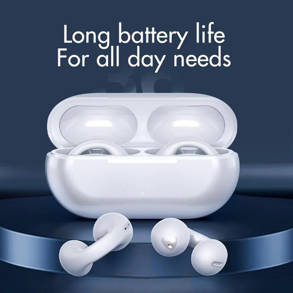 Bone Conduction Earbuds | Bluetooth 5.0 & 8-Hour Battery