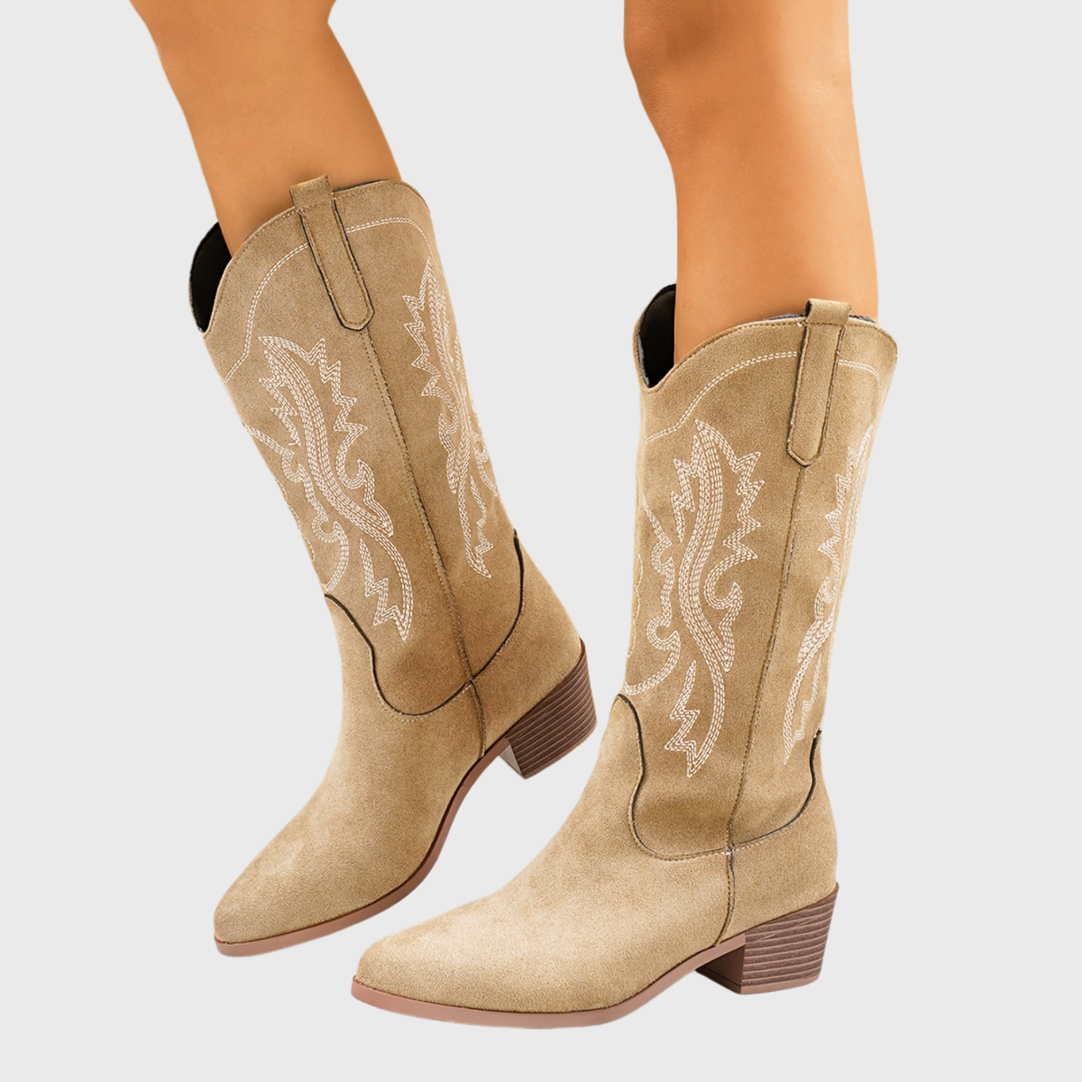 Opal | Wide Calf Western Cowboy Boots