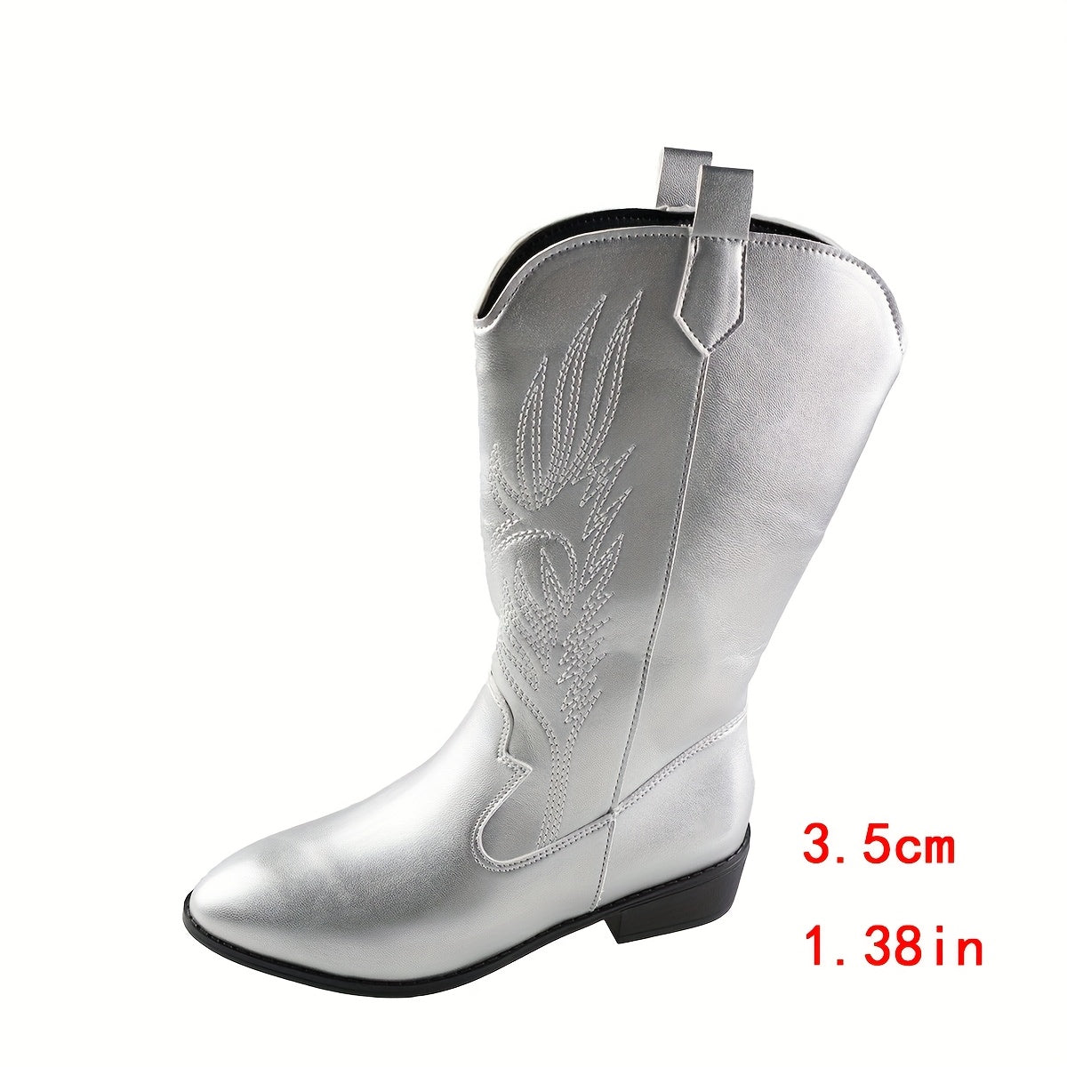 Phoebe | Wide Calf Western Cowboy Boots
