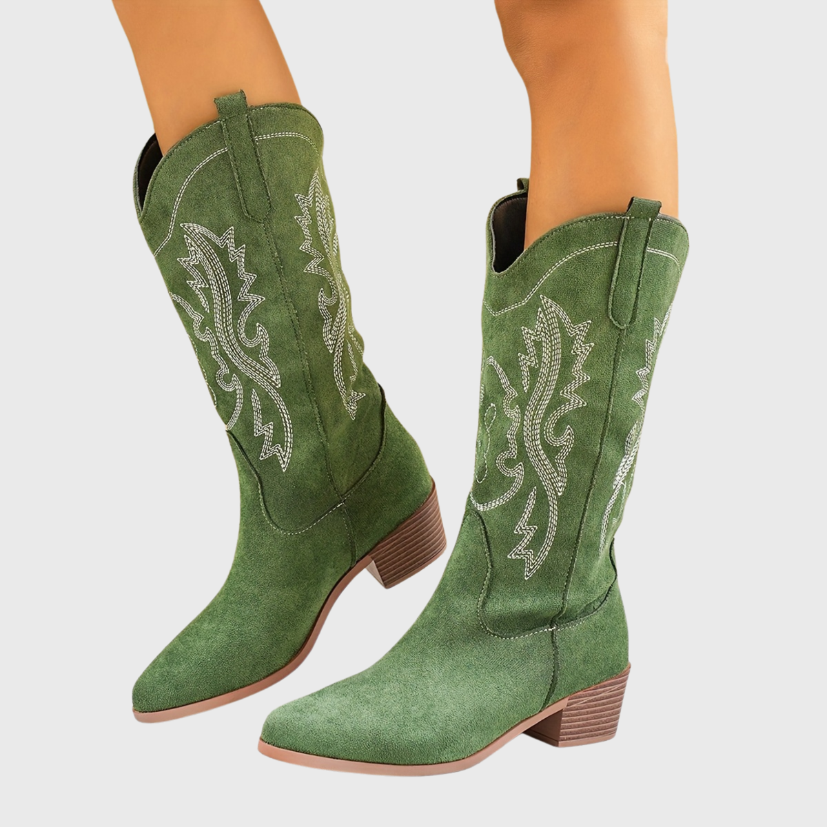 Opal | Wide Calf Western Cowboy Boots