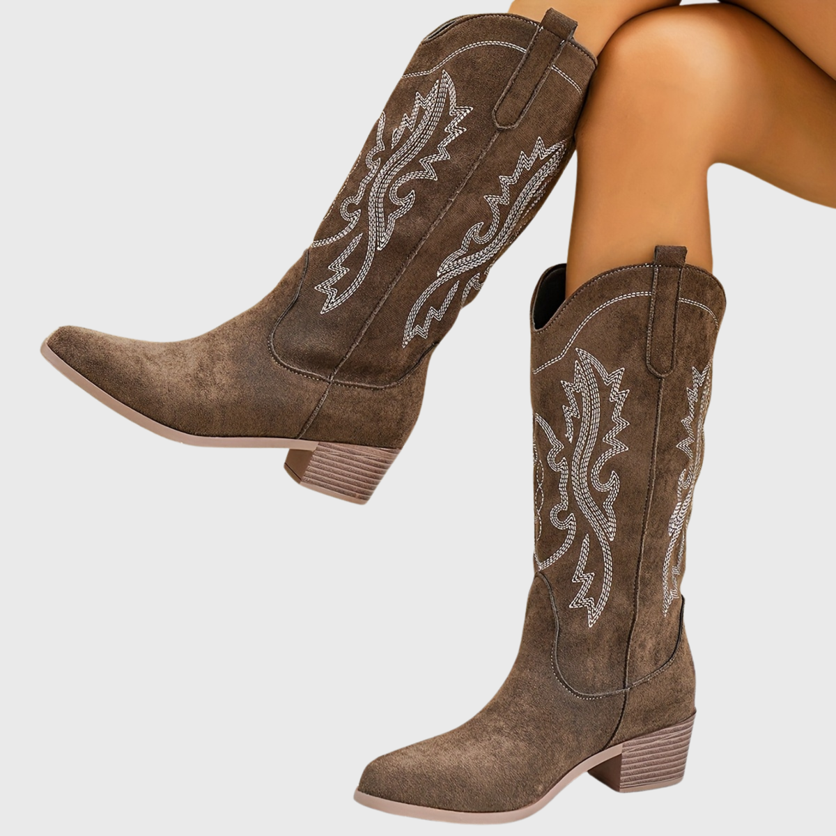 Opal | Wide Calf Western Cowboy Boots