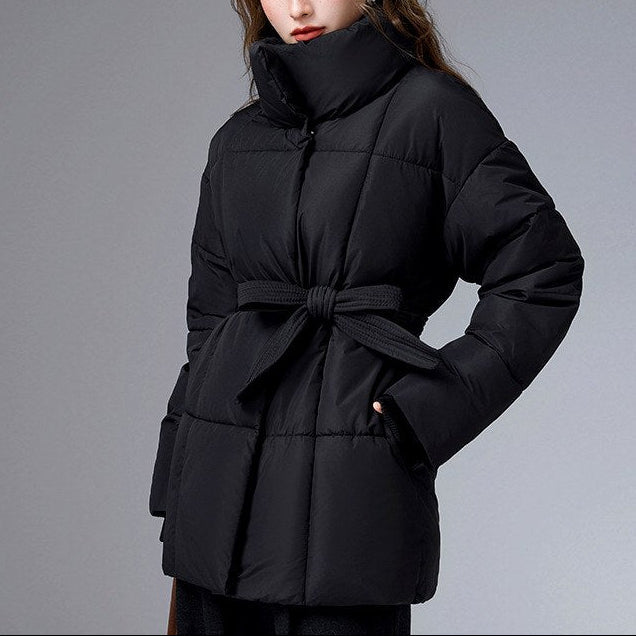 Brittany - Women's Belted Padded Jacket