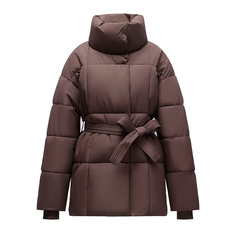 Brittany - Women's Belted Padded Jacket