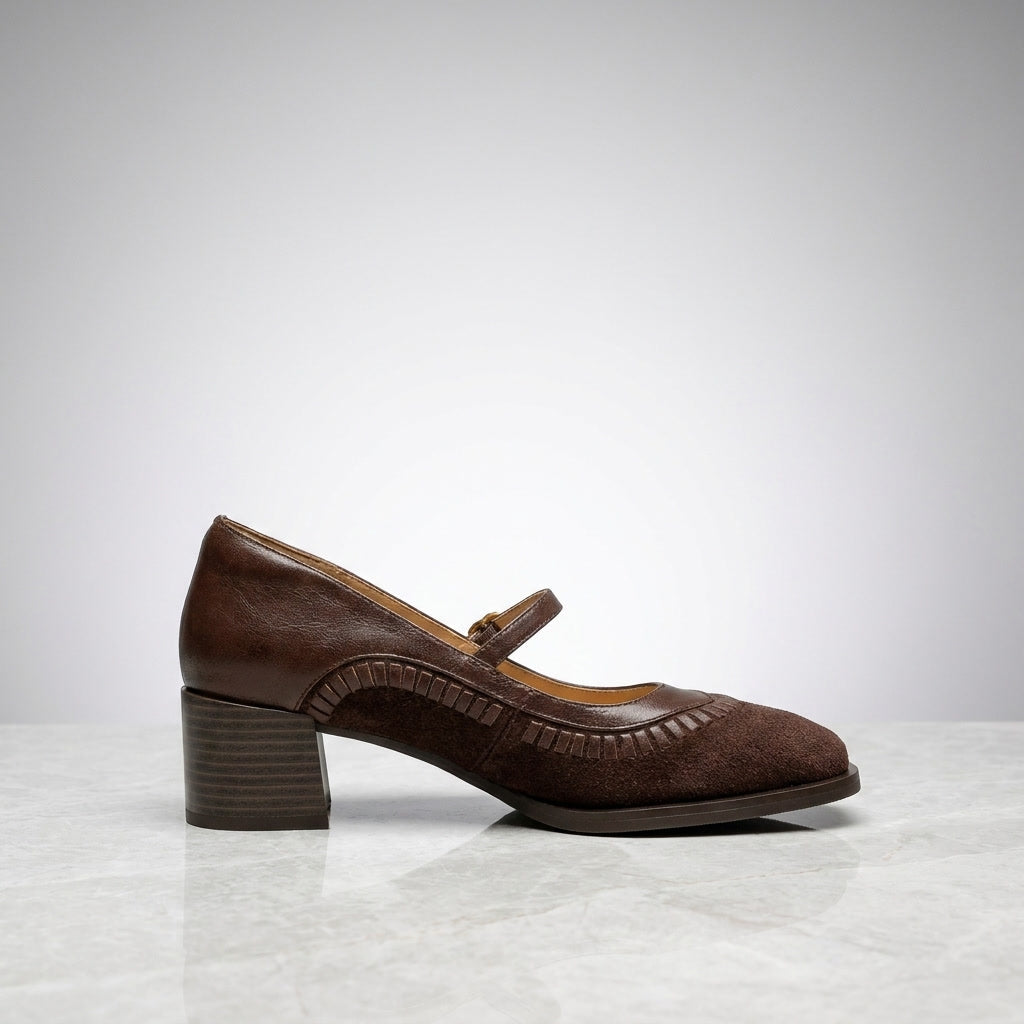 Eloise Leather Heels