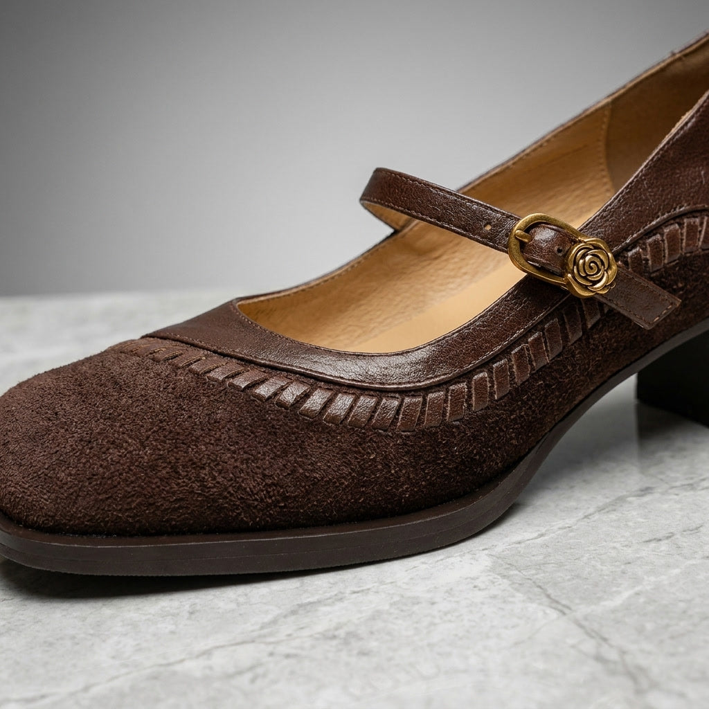 Eloise Leather Heels