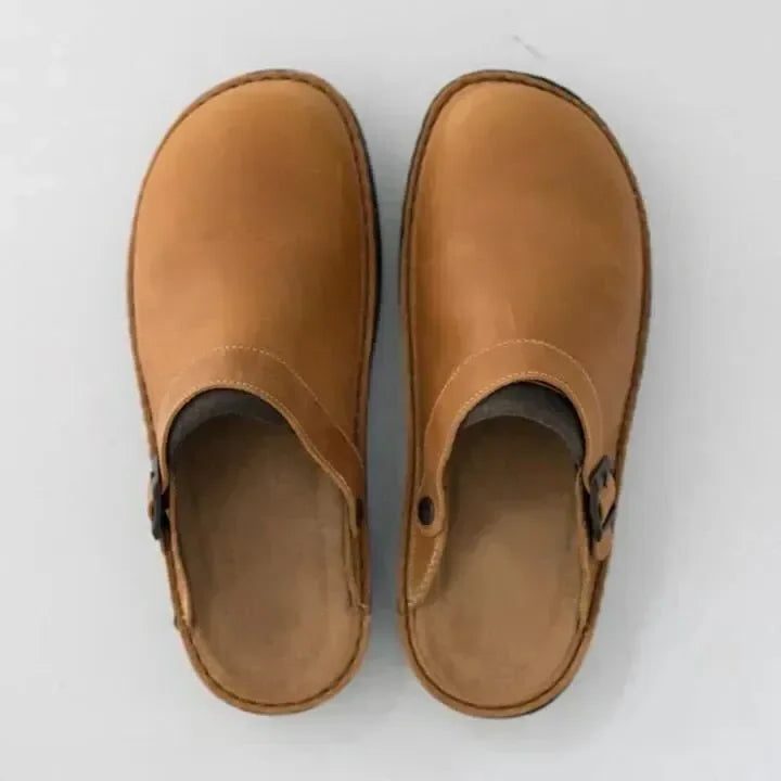 Buckle Strap Clogs for Men