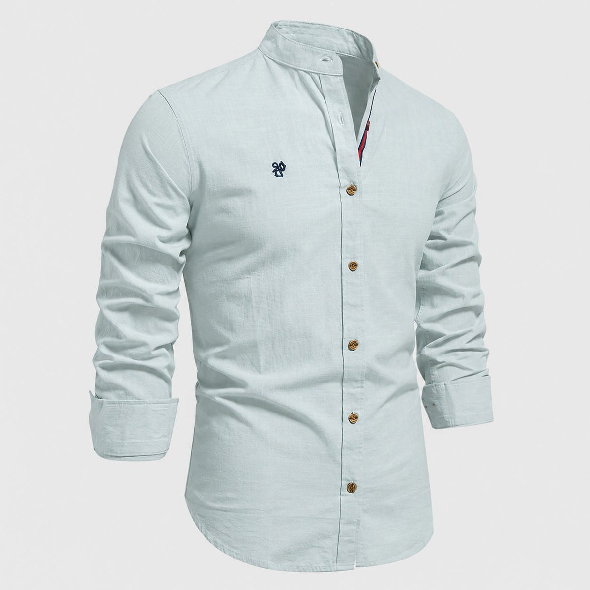 Button-Down Linen Shirt for Men