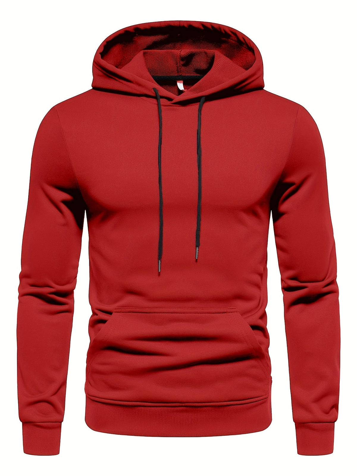 DRAWSTRING KNIT HOODIE FOR MEN