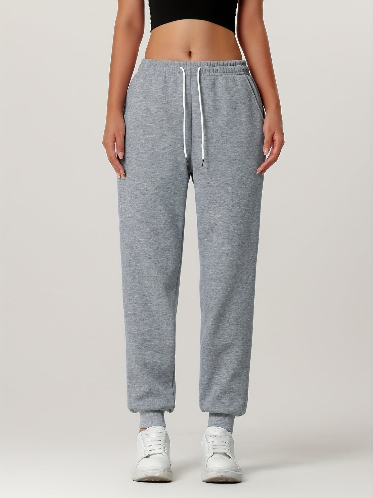 Fiona | Lined Cuffed Warm Winter Sweatpants Joggers