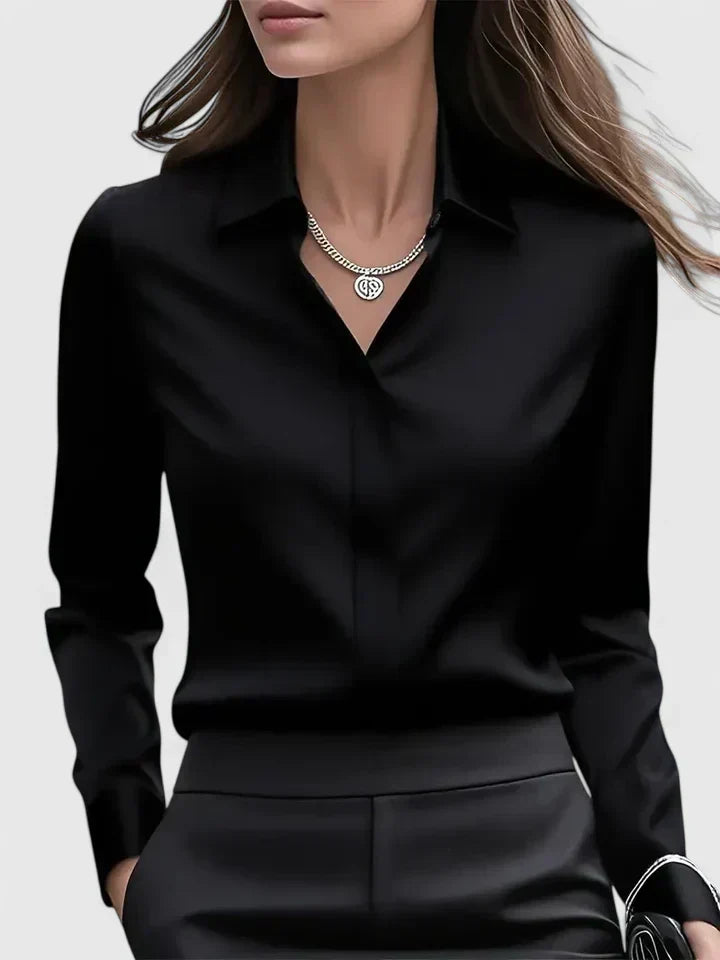 Women's Shirt with Button Front for Office Wear