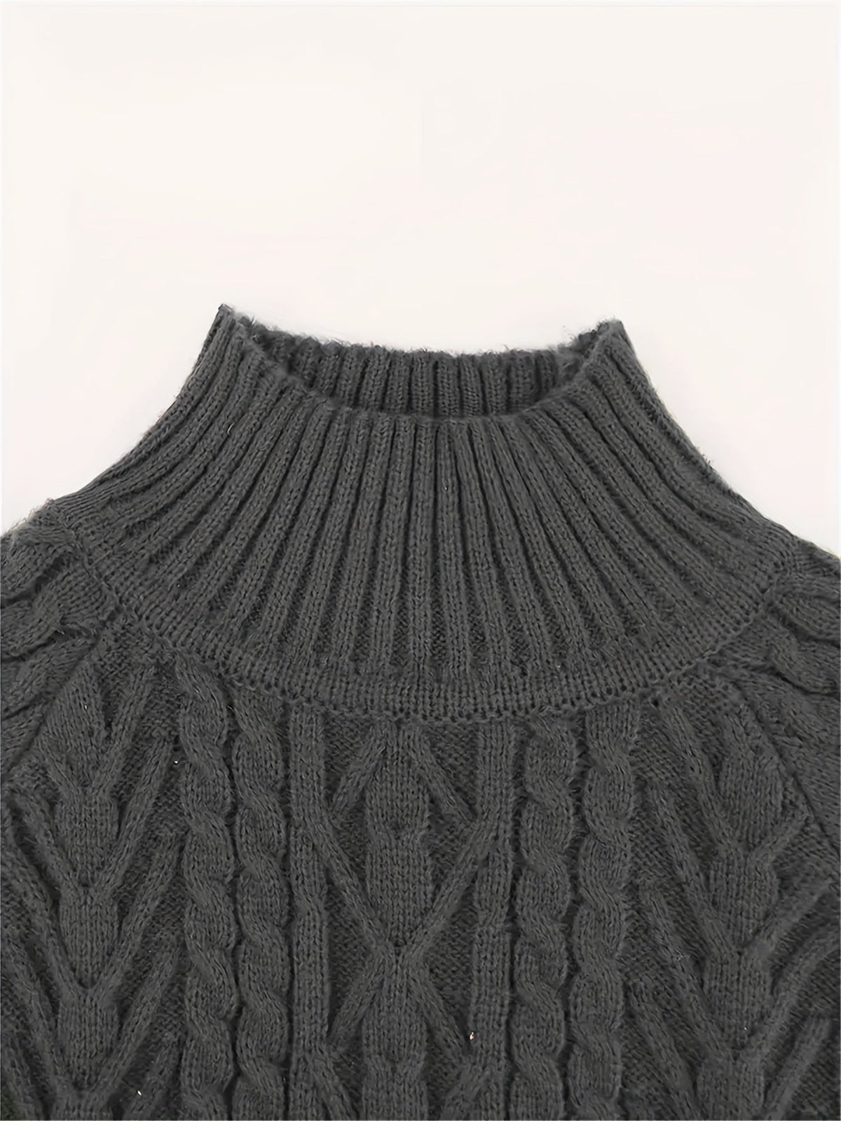 Eloise | Textured Half-Collar Sweater