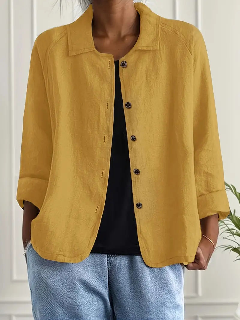 Ada | Field Button-Front Lightweight Shacket