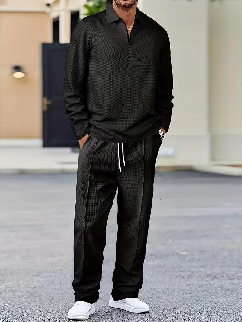 Alfie | Classic Zip Sweater and Pant Set