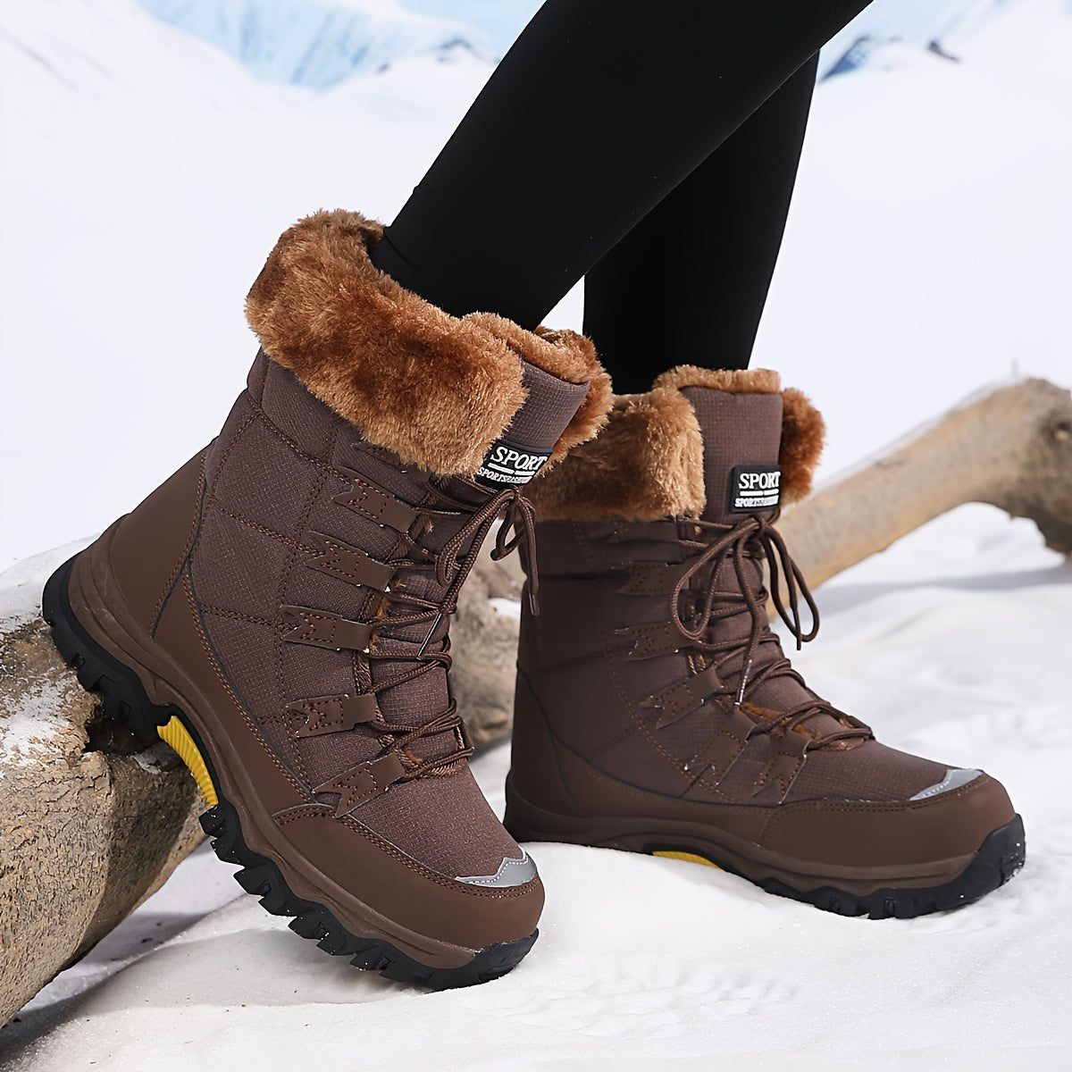Lavinia | Women's Lace-Up Platform Boots for Standing All Day