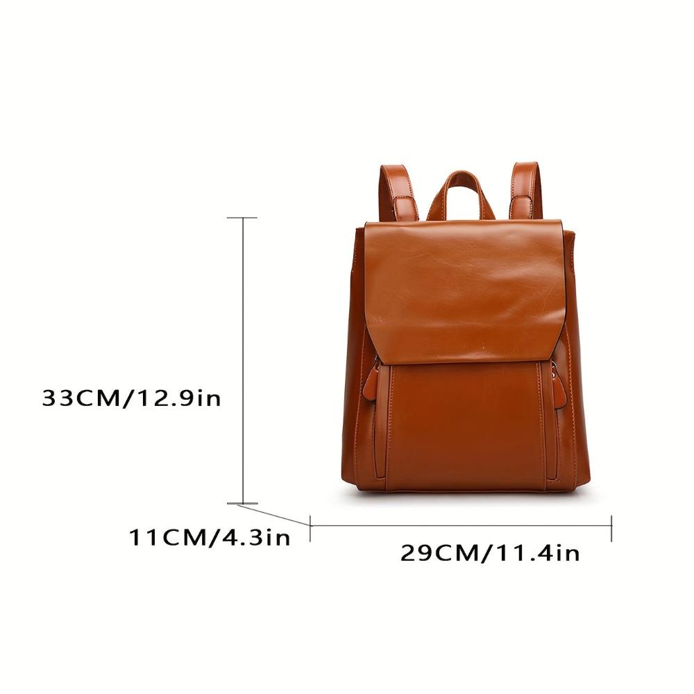 Clara Flap Closure Quilted Vintage Backpack