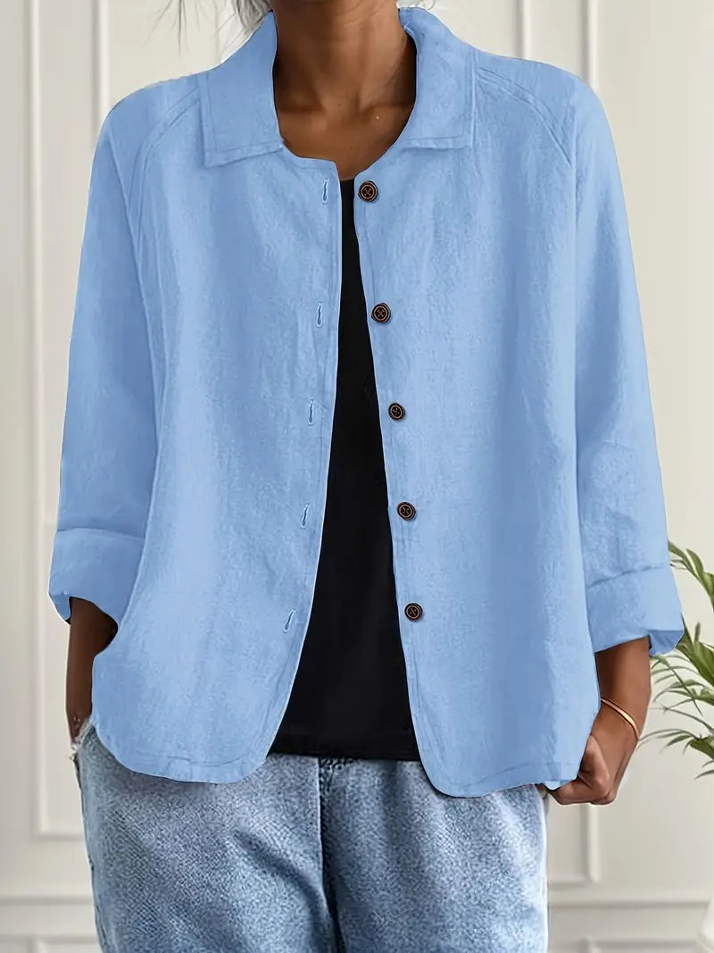 Ada | Field Button-Front Lightweight Shacket