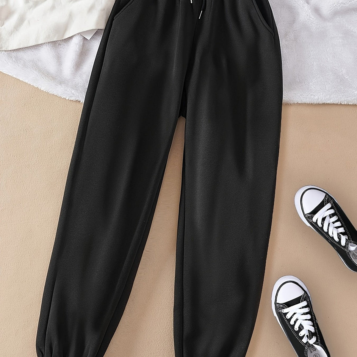Frances | Relaxed Drawstring Lounge Sweatpants Joggers