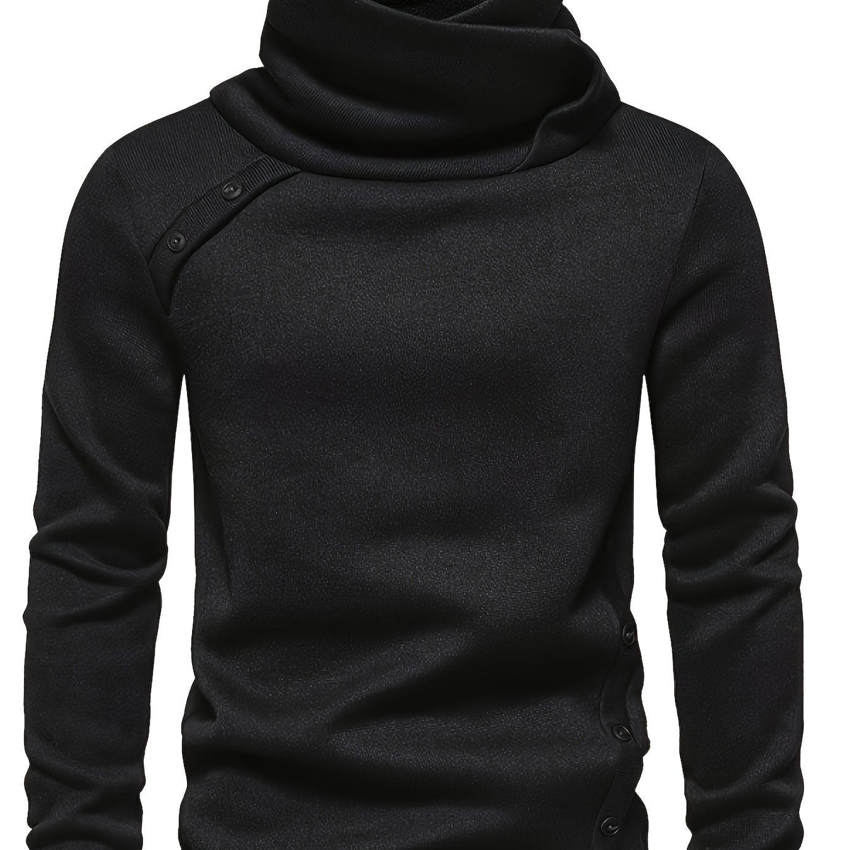 Nash | Slouchy Collar Button-Up Sweater
