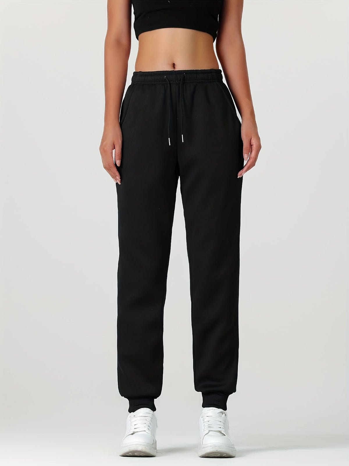 Fiona | Lined Cuffed Warm Winter Sweatpants Joggers