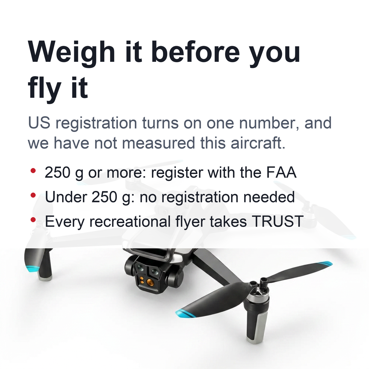 Camera Drone Quadcopter with Triple Lens Remote Control Obstacle Avoidance and Foldable Design