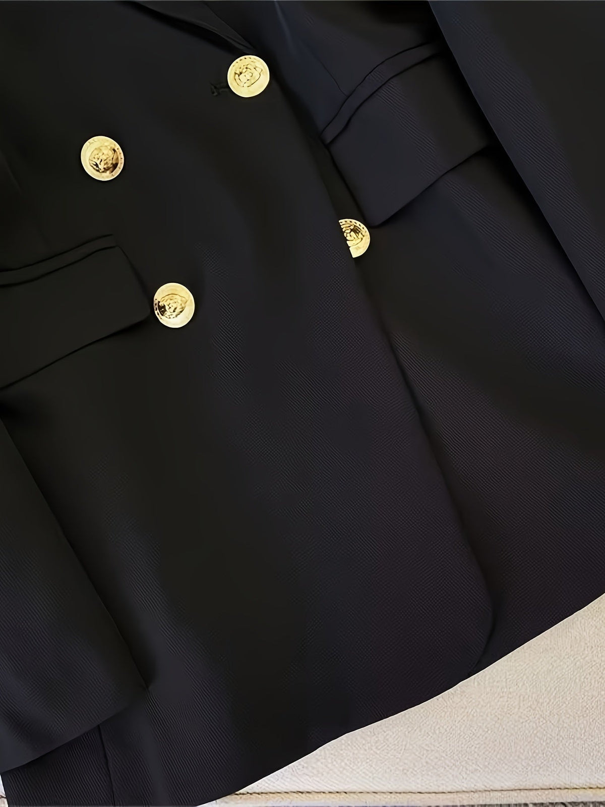 Emma | Women's Double Breasted Blazer Classic Lapel