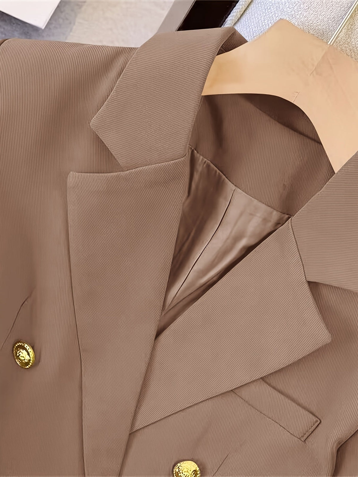Emma | Women's Double Breasted Blazer Classic Lapel