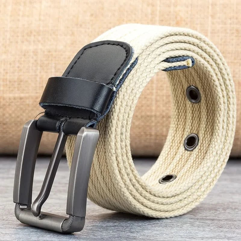 Canvas Belt | Adjustable & Alloy Buckle | 120–140 cm