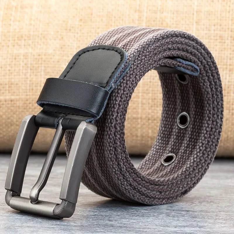 Canvas Belt | Adjustable & Alloy Buckle | 120–140 cm