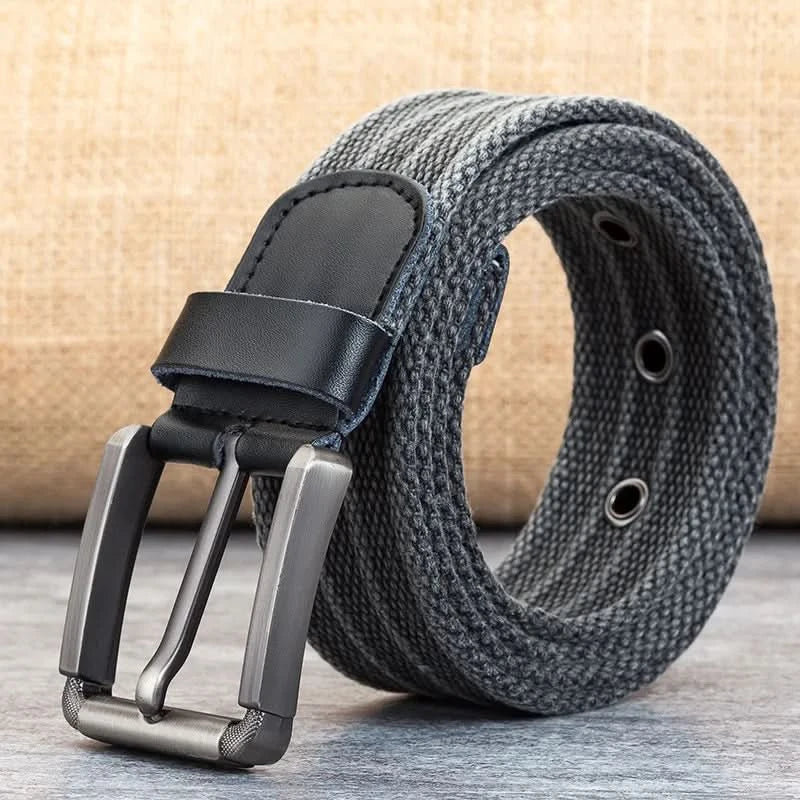Canvas Belt | Adjustable & Alloy Buckle | 120–140 cm