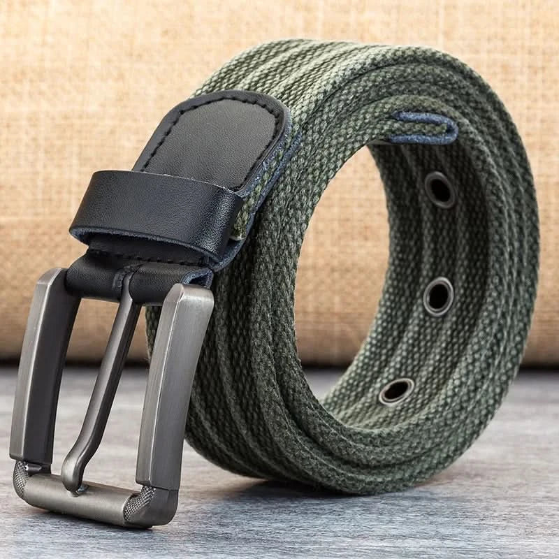 Canvas Belt | Adjustable & Alloy Buckle | 120–140 cm