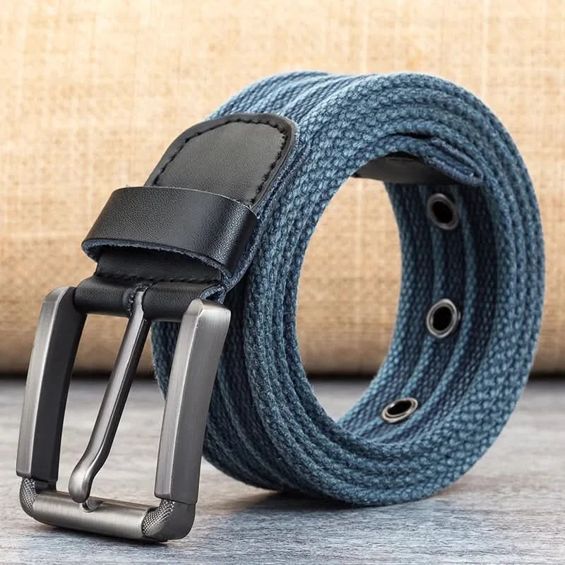 Canvas Belt | Adjustable & Alloy Buckle | 120–140 cm