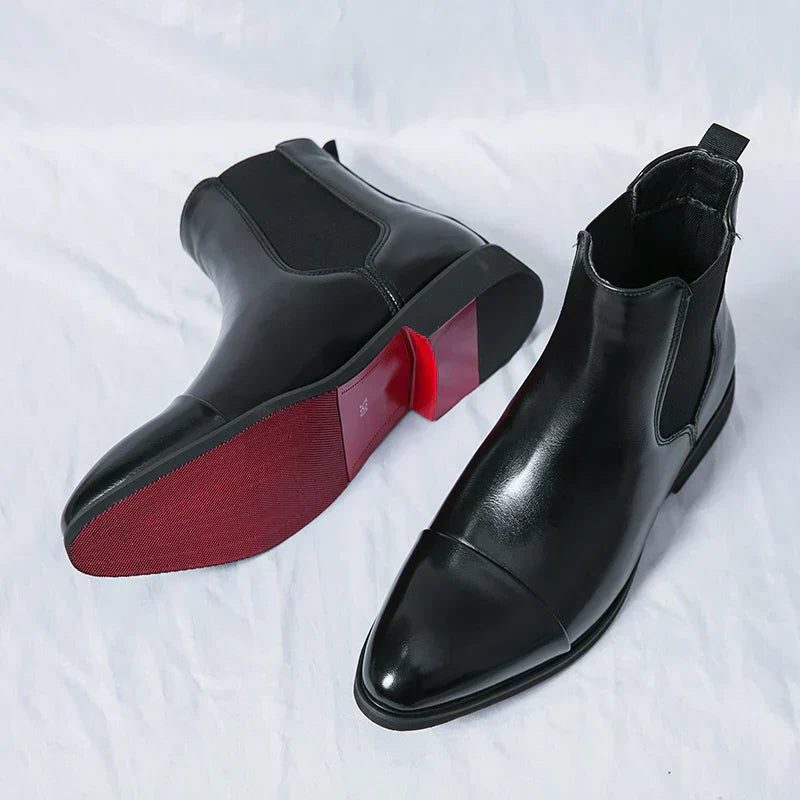 Cap-Toe Chelsea Boots for Men