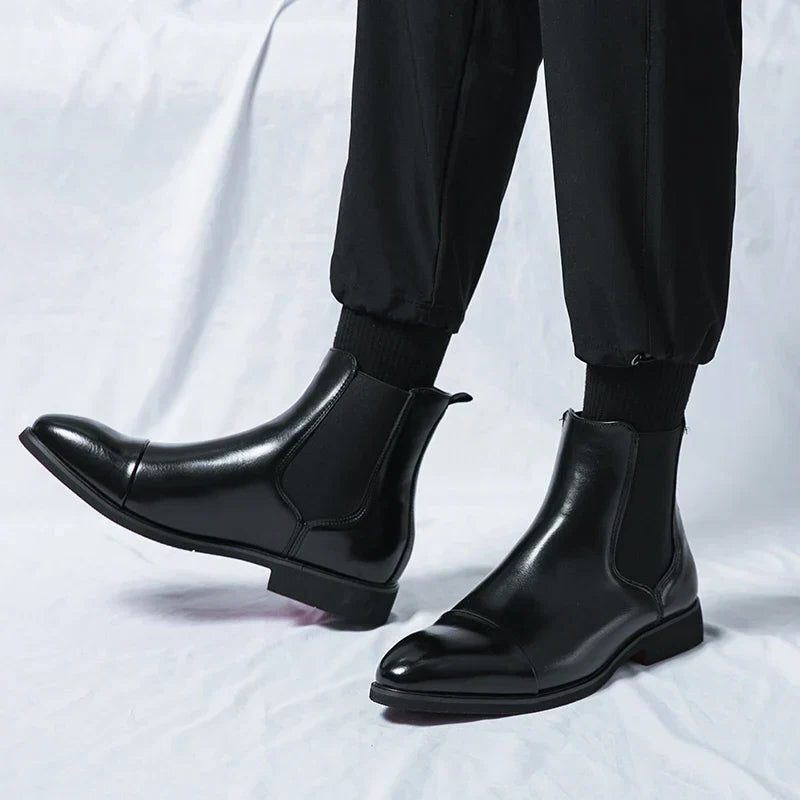 Cap-Toe Chelsea Boots for Men