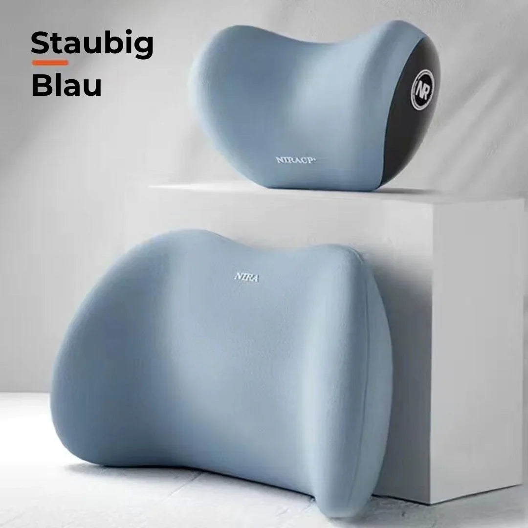 Car Headrest Cushion | Ergonomic Memory Foam & Breathable Polyester