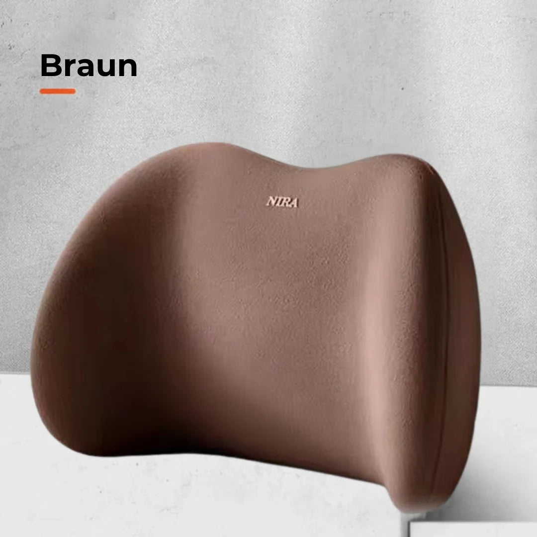 Car Headrest Cushion | Ergonomic Memory Foam & Breathable Polyester