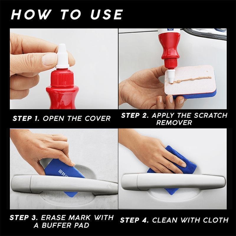 Car Paint Scratch Repair and Auto Remover Compound with Squeeze Bottle Dispenser