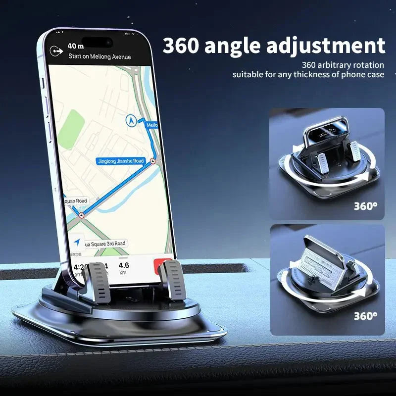 Car Phone Holder | Strong Suction Cup & 360° Rotation