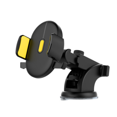 Car Phone Stand Holder with Adjustable Telescopic Arm and Suction Cup Mount