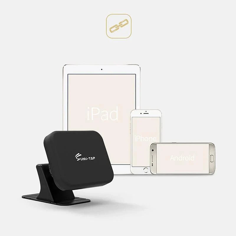 Car Phone & Tablet Holder | Strong Magnetic & Rotatable